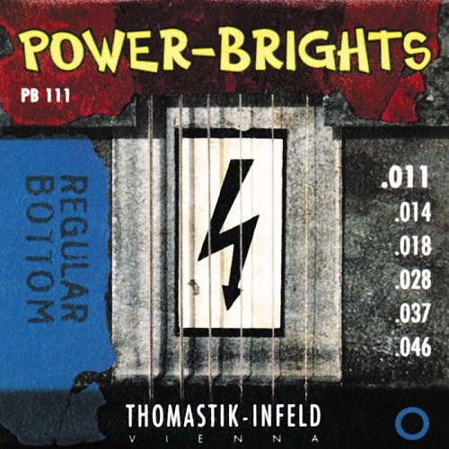 Thomastik PB111 Power-Brights Regular Bottom    , 11-46