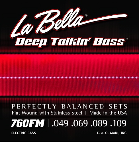 La Bella 760FM Deep Talkin Bass Medium    4- - 49-109
